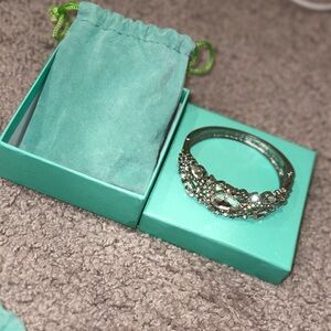 Silver Studded Bracelet. Great for Weddings!